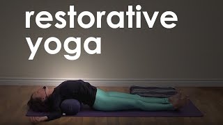 Restorative Yoga for Deep Healing and Relaxation  45 minute selfCare Practice [upl. by Hebe]