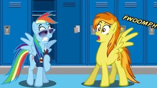 MLP Comic Dub Spitfires Uniform saucy comedy [upl. by Inail]