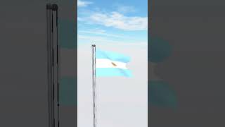 Argentina national anthem and flag [upl. by Atirat]