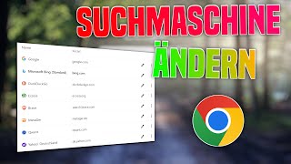 Google Chrome Suchmaschine ändern  Chrome sucht mit Bing  Chrome Yahoo Suche entfernen [upl. by Modie]