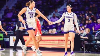 No 11 KState women’s basketball dominates Houston in Big 12 home opener [upl. by Redyr]