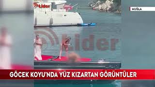 Göcek Koyunda yüz kızartan görüntüler [upl. by Leonie]