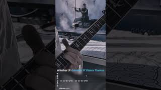 Witcher 3 Gaunter O Dimm Theme Guitar Cover  Tabs [upl. by Enawtna]