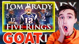 NFL Noob Reacts to Tom Brady  5 Rings GOAT [upl. by Leksehcey]