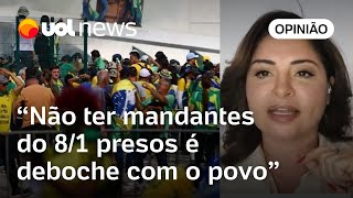 8 de janeiro É escárnio não ter sequer um mandante preso um ano depois da invasão diz Madeleine [upl. by Norbel875]