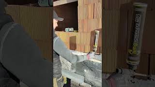 insulation of the house with foam [upl. by Coffin]