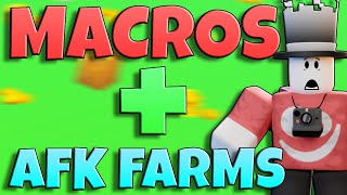 ⚙️ How To Use Macros In Roblox  Roblox Macro Tutorial AFK Farms [upl. by Oakie599]