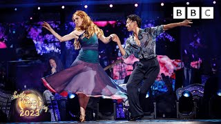 Angela Scanlon amp Carlos Gu Viennese Waltz to You Are The Reason ✨ BBC Strictly 2023 [upl. by Stalk]