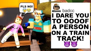 DARES ON ROBLOX 18 VERY COOL Roblox [upl. by Acinemod]