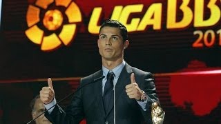 Cristiano Ronaldo elegido Mejor Jugador de la Liga BBVA 20132014 [upl. by Remliw]