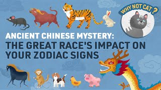 01 How the Chinese Zodiac Animals were chosen  12 animals Chinese Zodiac Story  Chinese Astrology [upl. by Kameko]