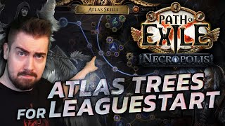 Use These ATLAS PASSIVE TREES for your Leaguestart [upl. by Akiret]