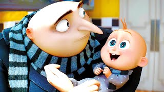 Baby Gru Jr Introduction Scene  DESPICABLE ME 4 2024 Movie CLIP HD [upl. by Asle293]