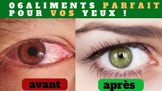 6 Aliments Magiques pour Protéger et Réparer Votre Vision [upl. by Courtland324]