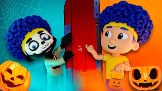 Trick or Treat Halloween Story with New Heroes  D Billions Kids Songs [upl. by Gould]