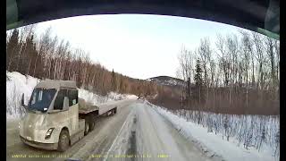 Testing a Tesla Semi in Alaska [upl. by Caren]