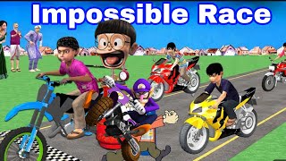 Cartoon car race  Car racing cartoon  Funny cartoons  Viral Constant  Videos [upl. by Rezzani]