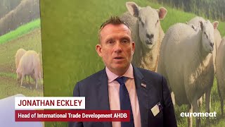 EMN INTERVIEWS Jonathan Eckley AHDB  Anuga 2023 [upl. by Rojam]