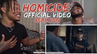 Logic  Homicide ft Eminem  HILARIOUS REACTION [upl. by Alicsirp]