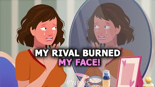 I burned my rivals eyebrows in order to make her ugly [upl. by Brie]