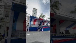 Así quedó la carpa para las festividades por el 6 de noviembre constitución dominicana [upl. by Reichert]