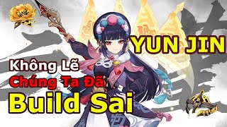 Tăng 35 Sát Thương Cho Đồng Đội  Cách Build Yun Jin Chính Xác   Tiêu Điểm Nhân Vật Genshin 28 [upl. by Cartie]