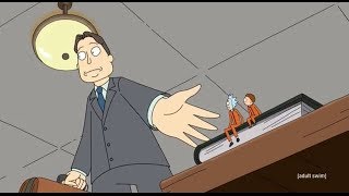 Rick and Morty get arrested by the Giant Police [upl. by Selden]