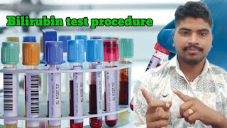 Bilirubin test procedure in Telugu Bilirubin total test health levels [upl. by Surtemed]