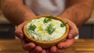 Recette super simple du Tzatziki maison [upl. by Ayr]