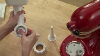 KitchenAid® Sausage Stuffer Attachment Kit [upl. by Acim827]