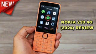 New Nokia 220 4G 2024 Review  New Nokia keypad phone review  best 4g keypad phone 2024 [upl. by Millian685]