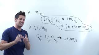 Chapter 5 – Part 14 Enthalpy of Formation Sample Problem [upl. by Eihpos271]