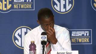 Alabamas Anthony Grant discusses the loss to Florida at the 2015 SEC Basketball Tournament [upl. by Pandolfi537]