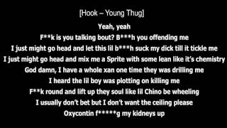 Meek Mill  Offended Feat Young Thug amp 21 Savage LYRICS [upl. by Roeser]