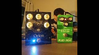 Kappa Electronics Orion  Giannini Axcess Blues Drive BD108  Teste [upl. by Oirretna]