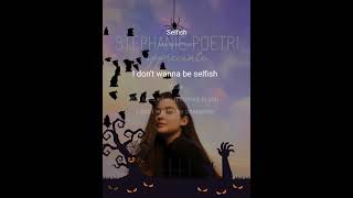 Selfish Karaoke Stephanie Poetri [upl. by Sulihpoeht129]