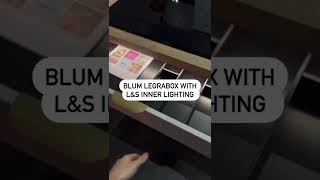 Blum LEGRABOX amp LampS inner drawer lighting [upl. by Caraviello]