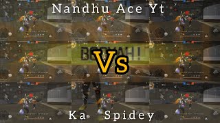 CUSTOM GAMEPLAY 💨💨  Nandhu Ace Yt  freefire gameplay trending garenafreefire [upl. by Ahsinet]