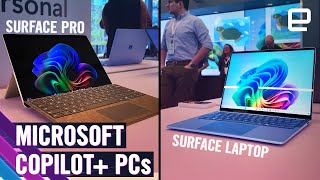 Microsoft Surface Pro Copilot Slimmer bezels and AI smarts [upl. by Etnom]