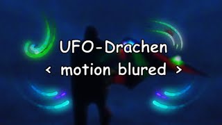 LED UFOLenkdrachen  Motion Blured bei Nacht [upl. by Hellene]