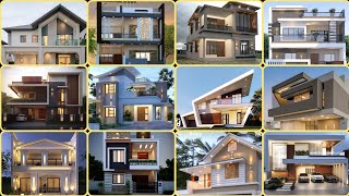 Top 50 Modern House Front Elevation Design Ideas 2024  Modern House Design  Front Elevation House [upl. by Noreik]