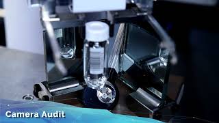 Biosero  Automated Vial Capping Decapping and Weighing WorkCell [upl. by Aitnwahs620]