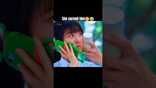 Have you ever curse your crush😵‍💫🥲kdramacdrama hiddenlovezhaolusichenzheyuankdrama [upl. by Sletten]