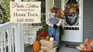 STOP amp WATCH PRIMITIVE ANTIQUE STYLE COUNTRY HOME TOUR FALL Autumn 2024  PRIM DECOR INSPIRATION [upl. by Libyc]