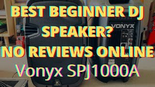 VONYX SPJ 1000A powered Speaker  REVIEW  SOUND TEST  TEAR DOWN [upl. by Yntirb]