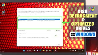 Windows 11 Disk Defragment amp Drive Optimization Tutorial [upl. by Joelie]