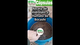 ✅RECETA del HUMATO o hdirolato de potasio de Bocashi Compost  obtener ácidos húmicos y fúlvicos [upl. by Hgielram875]