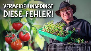 Tomaten richtig aussäen pikieren amp pflegen 🍅  Tipps amp Tricks für eine erfolgreiche Anzucht [upl. by Valorie443]