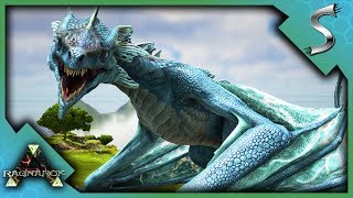 STEALING THE NEW ICE WYVERN EGGS AND RAISING OUR OWN  Ark RAGNAROK DLC Gameplay E8 [upl. by Icart975]