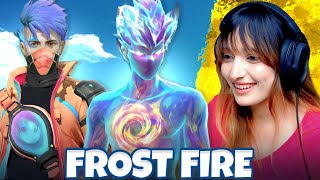 FREEFIRE GIFTED ME MOST RARE BUNDLES 😍🔥 FROST FIRE  Garena Free Fire [upl. by Annaerda987]